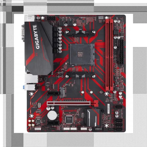 Matična ploča AM4  Gigabyte B450M GAMING VGA/DVI/HDMI/M.2