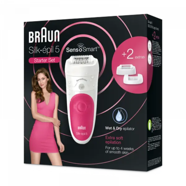 Epilator Braun SES 5/500 punjivi/Wet&Dry