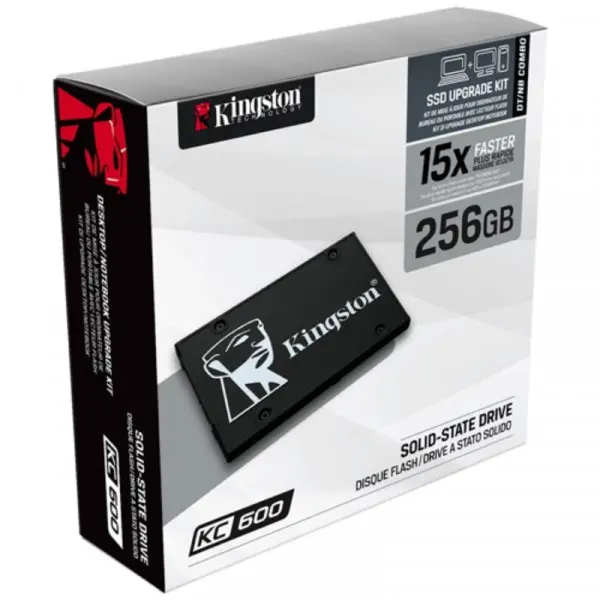 SSD 2.5 SATA3 256GB Kingston SKC600/256G