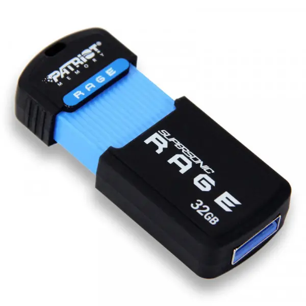 USB Flash 32GB Patriot Supersonic Rage 3.0 PEF32GSRUSB Black