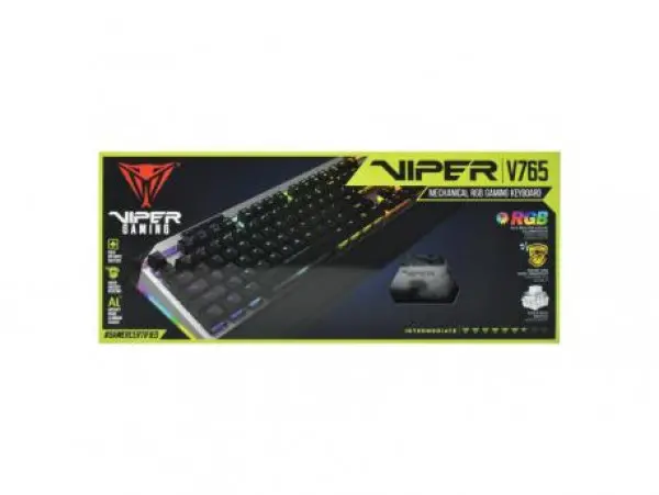 Tastatura Patriot Viper V765 RGB mehanička PV765MBWUXMGM White
