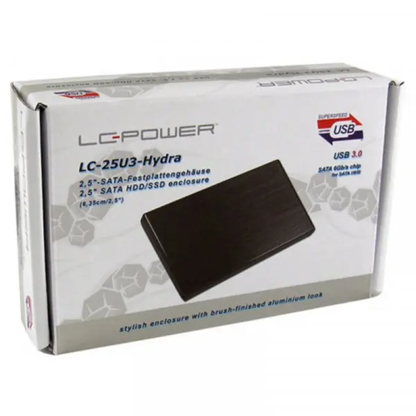 HDD Rack 2.5" SATA USB 3.0 LC Power LC-25U3 Hidra