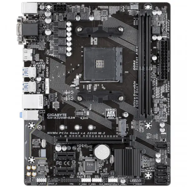 Matična ploča AM4 Gigabyte GA-A320M-H  DVI/HDMI
