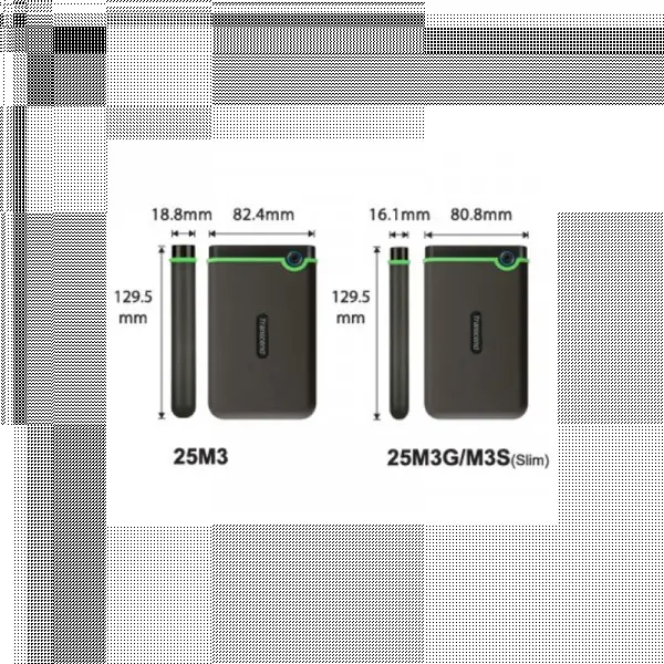 Eksterni hard disk 2TB Transcend TS2TSJ25M3S 3.1