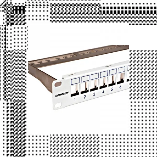 Patch panel Schrack 19&quot;/1U za 24 modula prazan HSER0240GS