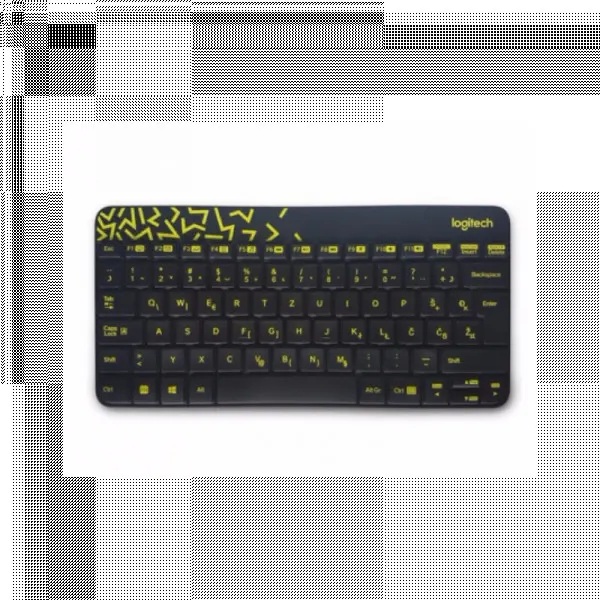 Bežična tastatura + miš Logitech  MK240 USB YU Gray