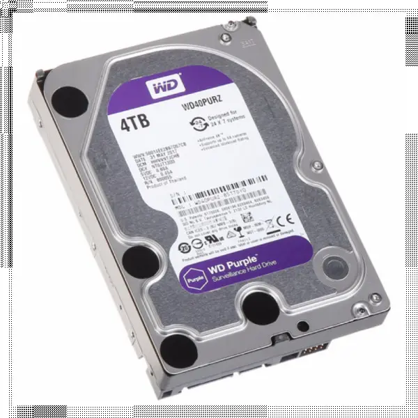 Hard disk 4TB SATA3 Western Digital Caviar 64MB WD40PURZ Purple