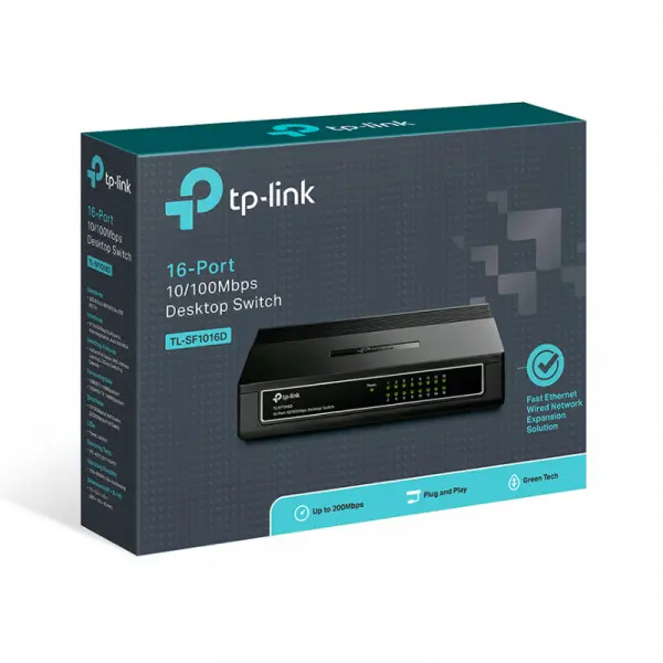 LAN Switch TP-LINK TL-SF1016D 10100 16port