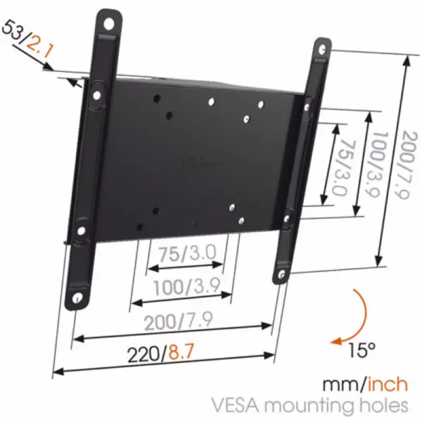 Nosač za TV Vogels MA2010 19&quot;-37&quot;/VESA 75x75/200x200/tilt
