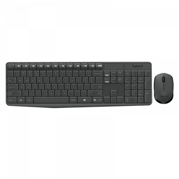 Tast+mis Logitech MK235 Wireless USB Gray US 920-007931