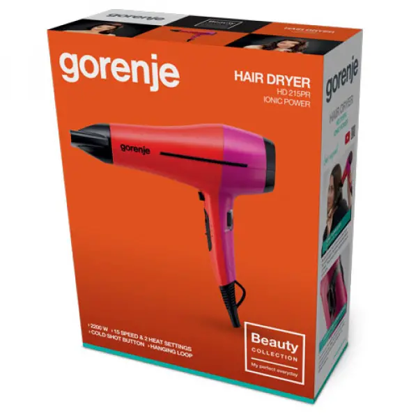 Fen za osu Gorenje HD 215 PR snaga 2200W/2 brzine