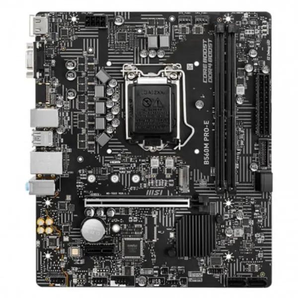 Matična ploča MSI 1200 B560M PRO-E VGA/HDMI/M.2