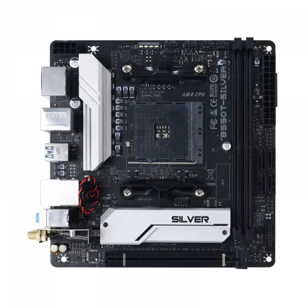 Matična ploča AM4 Biostar B550T-SILVER DP/HDMI/M.2