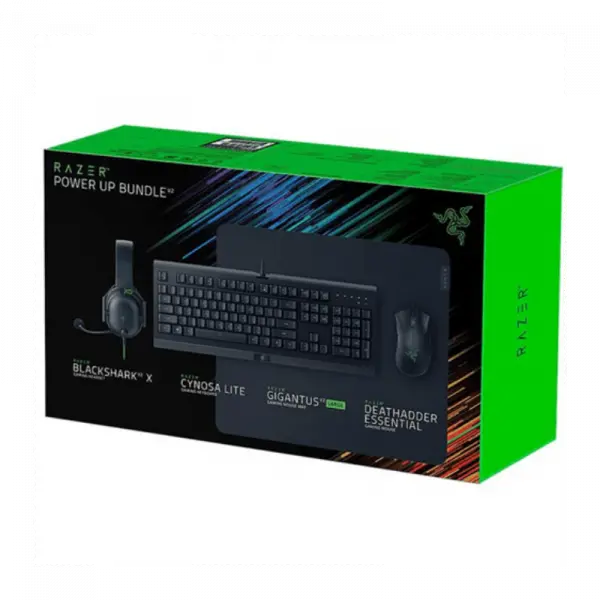 Tastatura + miš + podloga + slušalice Razer Power Up Bundle V2 RZ85-02742300-B3M1