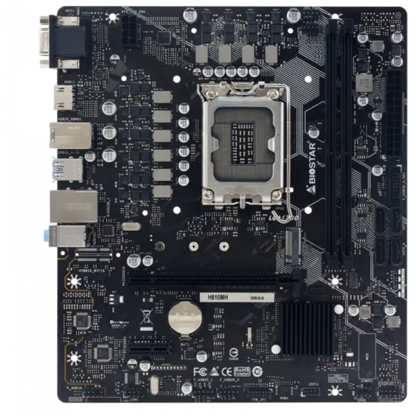 Matična ploča 1700 Biostar H610MH VGA/HDMI M.2