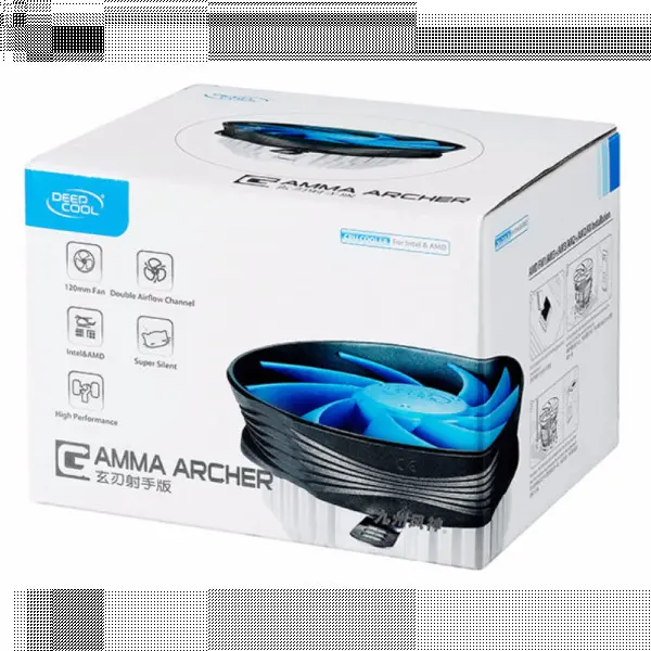 CPU Cooler Univerzalni DeepCool Gamma Archer AM4/AM3+/AM3/AM2+/AM2/FM2+/FM2/FM1