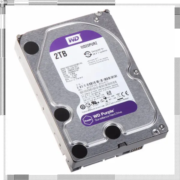 Hard disk 2TB SATA3 Western Digital Caviar 64MB WD20PURZ Purple