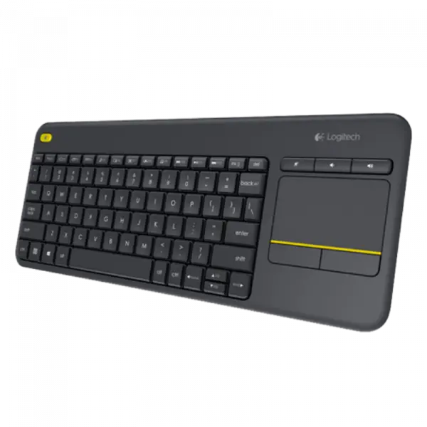 LOGITECH K400 Plus Wireless Touch YU crna tastatura