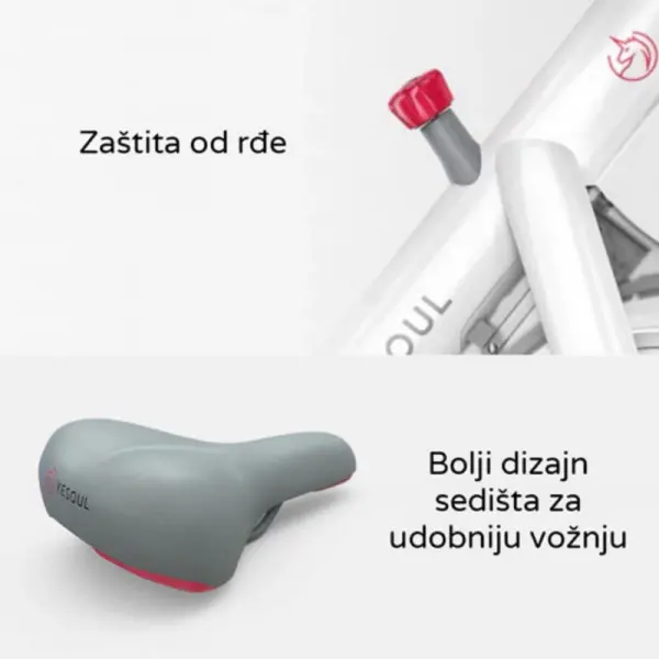 XIAOMI S3 Yesoul Smart Spinning sobni bicikl crni