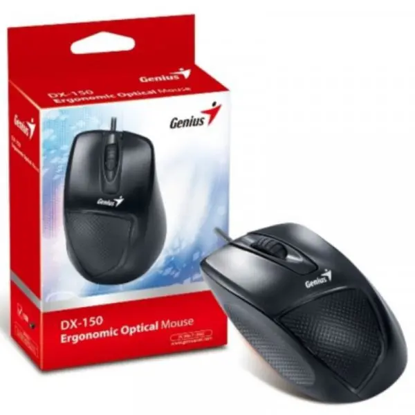 GENIUS DX-150X USB Optical crni miš