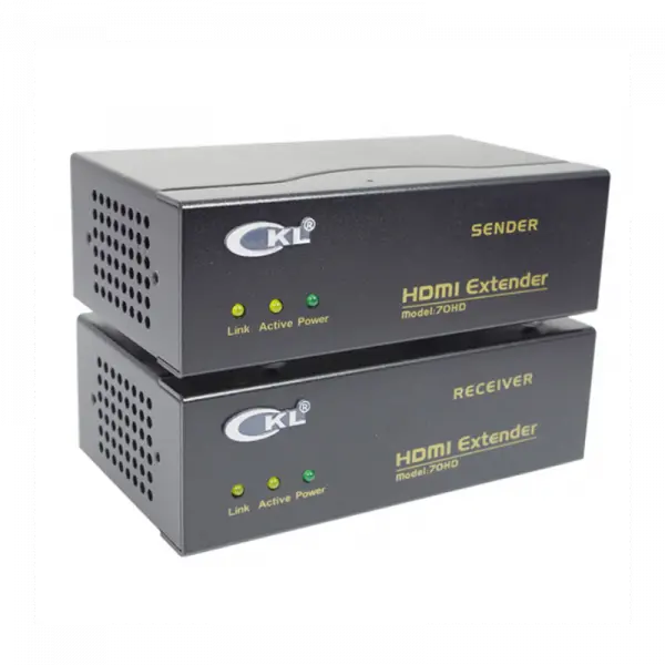 HDMI na UTP extender do 70m preko kat. 5e kabla, FullHD 1080p, 3D i 4Kx2K, HDCP compliant CKL-70HD