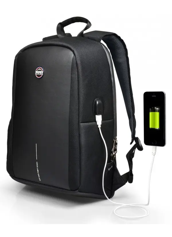 Ranac za laptop 15.6'' Port Chicago Evo Anti-Theft sa izlazom za punjač