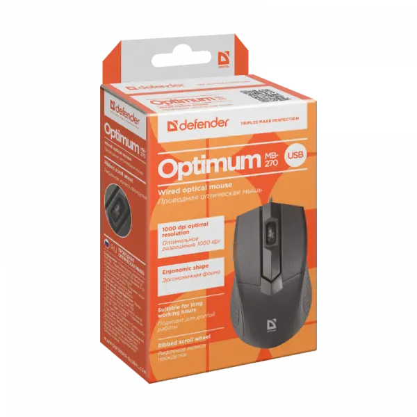 Miš Defender Optimum MB-270 1000dpi