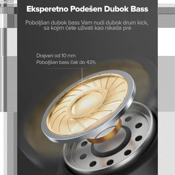 Bluetooth bubice sa mikrofonom TaoTronics TT-BH1003 TWSANCIPX4