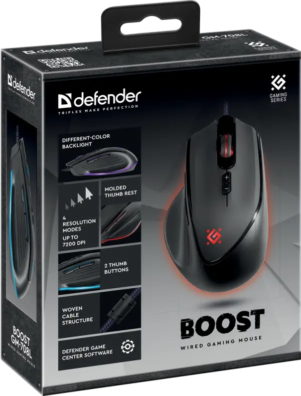Miš Defender Boost GM-708L 7200dpi