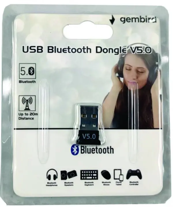 Adapter Bluetooth Gembird 5.0 BTD-Mini8