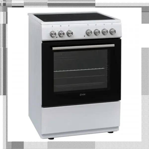 Električni šporet Vox CTR 6305 W širina 60cmkeramička ploča