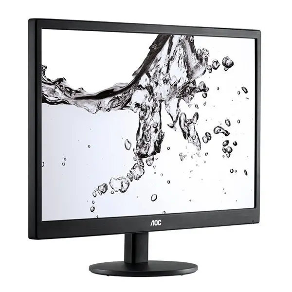 AOC Monitor LED E970SWN (18.5, 16:9, 1366x768, LED, 200 cdm2, 20M:1, 5 ms, 9050°, VGA) Black, 3y ( E970SWN ) 