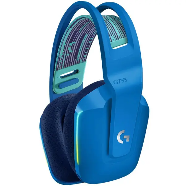 LOGITECH G733 LIGHTSPEED Wireless RGB Gaming Headset - BLUE ( 981-000943 ) 