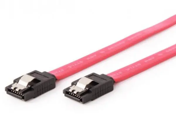 CC-SATAM-DATA-0.3M Gembird Metal clips, Serial ATA data kabl flat 0,3m