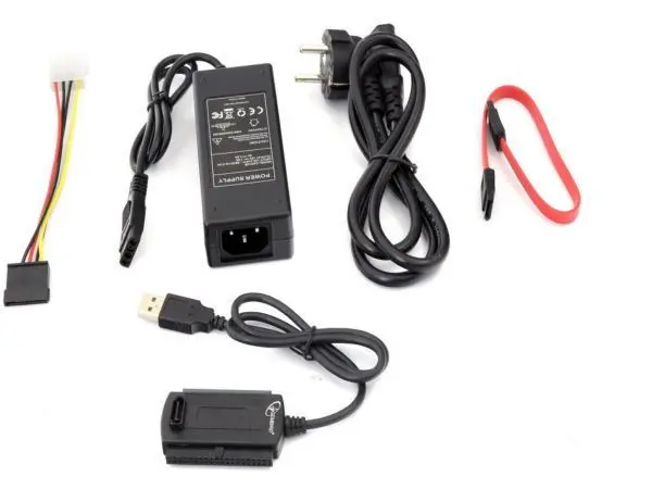 AUSI01 Gembird USB to IDE 2.5\'',3.5\'' and SATA adapter