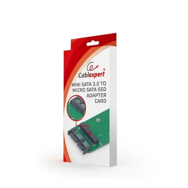 EE18-MS3PCB-01 Mini SATA 3.0 to Micro SATA 1.8\'' SSD adapter card FO