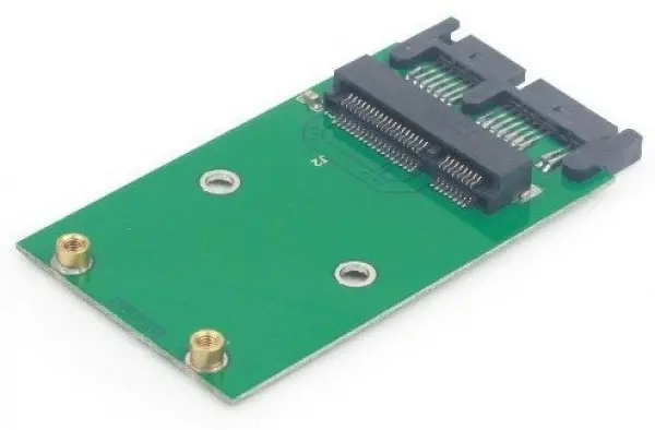 EE18-MS3PCB-01 Mini SATA 3.0 to Micro SATA 1.8\'' SSD adapter card FO