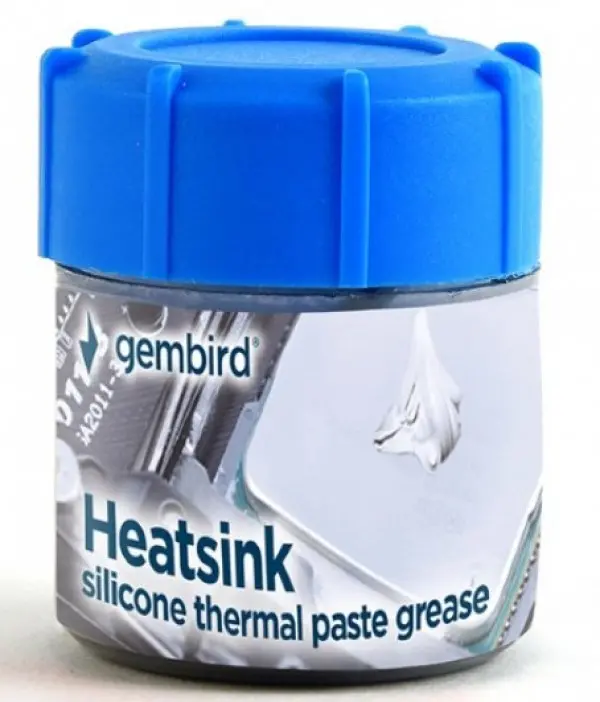 TG-G15-02 Gembird Termalna pasta 15gr za CPU/VGA SILVER, Therm.conductivity >4.63W/m-k
