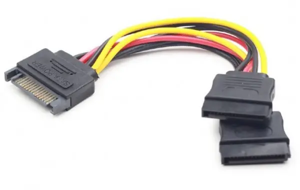 CC-SATAM2F-01 Gembird SATA power splitter cable, 0.15 m