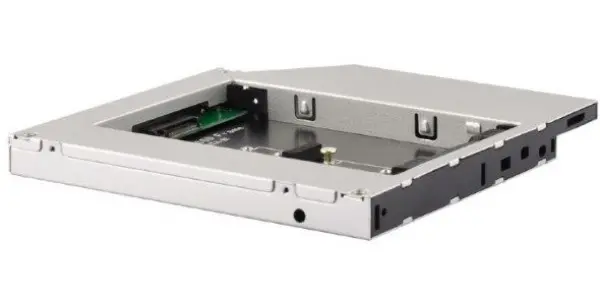 A-SATA12M2-01 Gembird Fioka za montazu NGFF(M.2)SSD (do 12.7mm) u 5.25\'' leziste u Laptop umesto opti