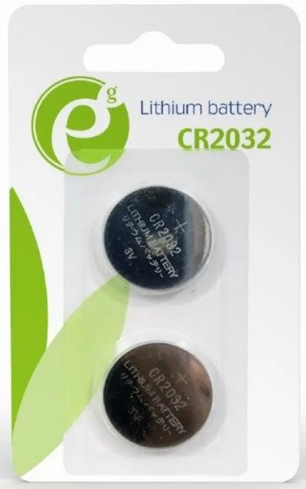 EG-BA-CR2032-01 ENERGENIE CR2032 Lithium button cell 3V PAK2 CK (alt Duracell 20