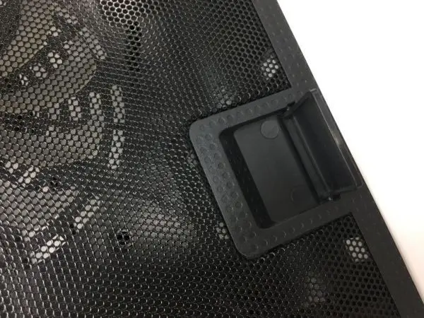 N2000FS** Gembird hladnjak za laptop 15-17\'' 140mm Fan-CONTROL, 2xUSB, 370x265mm, Ergo Stand(631)