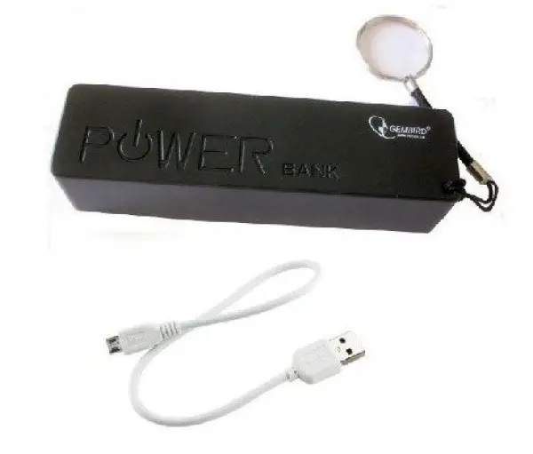 HRD-T19-BL * Gembird 2600mAh power bank Li-Ion 18650 (249)