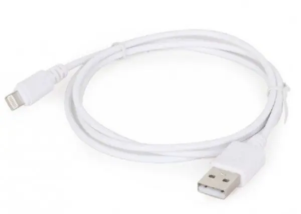CC-USB2-AMLM-2M-W Gembird USB 2.0 A-plug to Micro usb Apple iphone L-plug cable 2M White