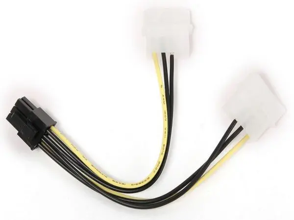 CC-PSU-6 Gembird Internal power adapter Molex - 6-Pin for PCI express video cards 15cm
