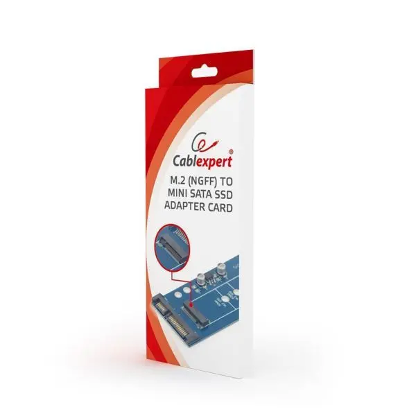 EE18-M2S3PCB-01 M.2 (NGFF) to Mini SATA 1.8\'' SSD adapter card