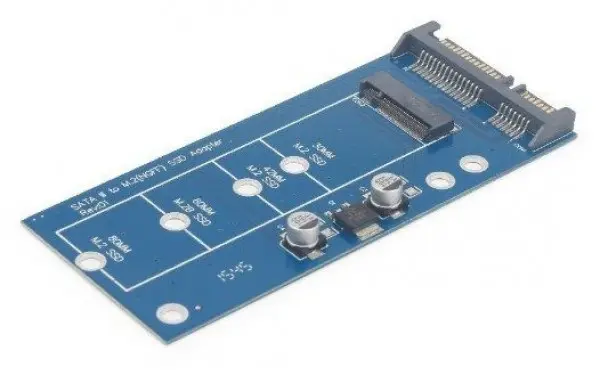 EE18-M2S3PCB-01 M.2 (NGFF) to Mini SATA 1.8\'' SSD adapter card