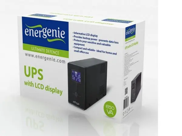 EG-UPS-031 Gembird UPS sa stabilizatorom 650VA 390W LCD