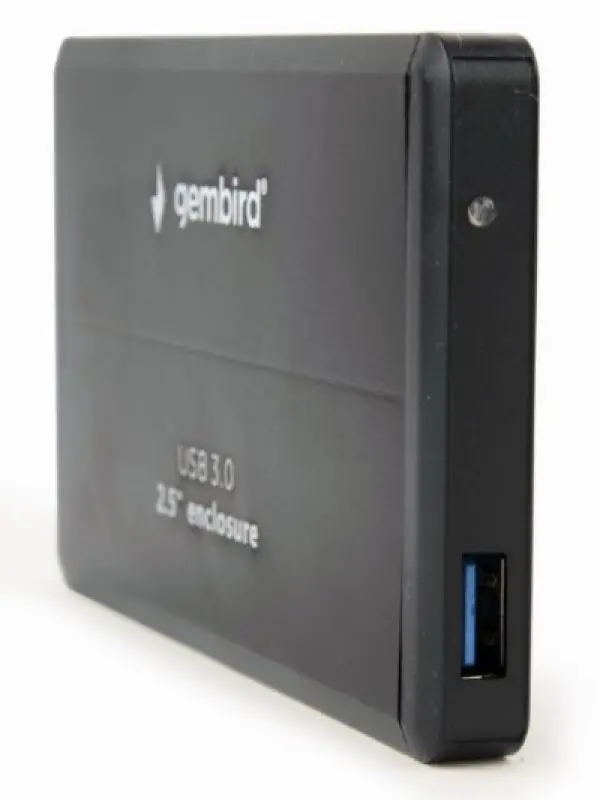 EE2-U3S-2 Gembird USB 3.0 Externo kuciste za 2.5\'' SATA hard diskove, aluminium, crni