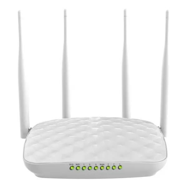 Tenda FH456 Wireless N300 High Power ruter WISP/WDS-bridge/client+AP/WPS, 3L/1W, fixed 4x5dBi